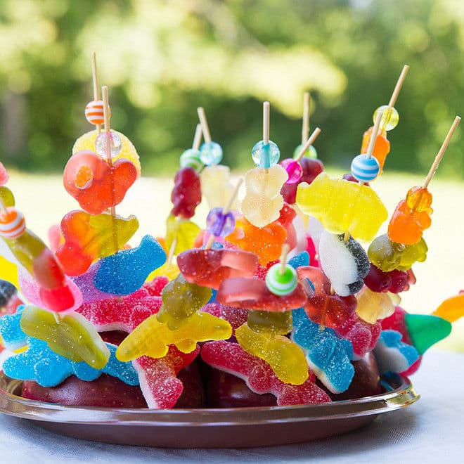 🍡 Brochettes de Bonbons